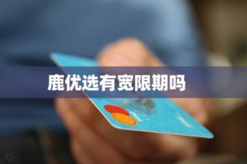 如何在鹿优选查看你的额度信息